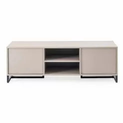 Modern Low Sideboard In Mdf And Metal Made In Italy – Rohan