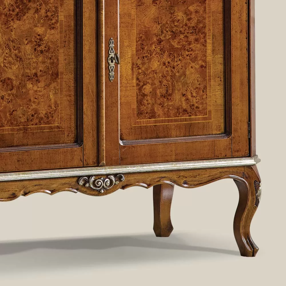 Classic Sideboard 2 Doors And 2 Drawers In Wood Made In Italy - Cheverny - Image 3