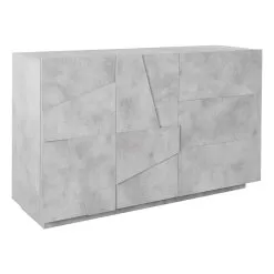 Indoor Sideboard With 2 Doors And 3 Drawers Made In Italy - Naditza