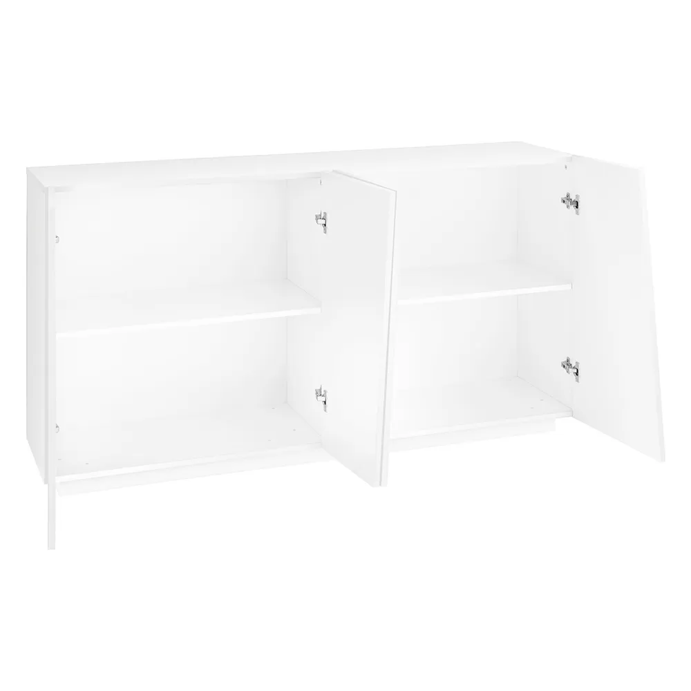 Living Room Sideboard With 4 Melamine Doors Made In Italy - Popilio - Image 5