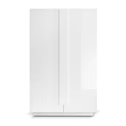 Living Room Sideboard In Laminated Wood With 2 Doors Made In Italy - Odessa