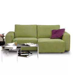 2 Or 3 Seater Sofa With Extendable Seats In Made In Italy Fabric - Alis