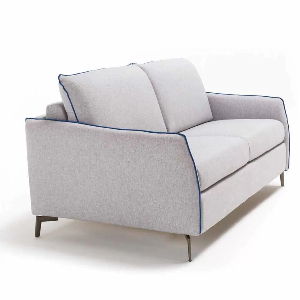 3 Seater Maxi Sofa Erica L. 205 Cm, Fabric/leatherette Upholstery