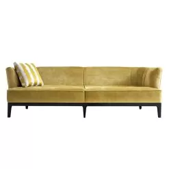 Design Sofa Upholstered In Beech Wood Grilli Kipling Made In Italy