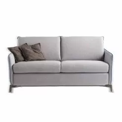 Modern Design Two Seater Sofa L 145 Cm Eco-leather / Erica Fabric