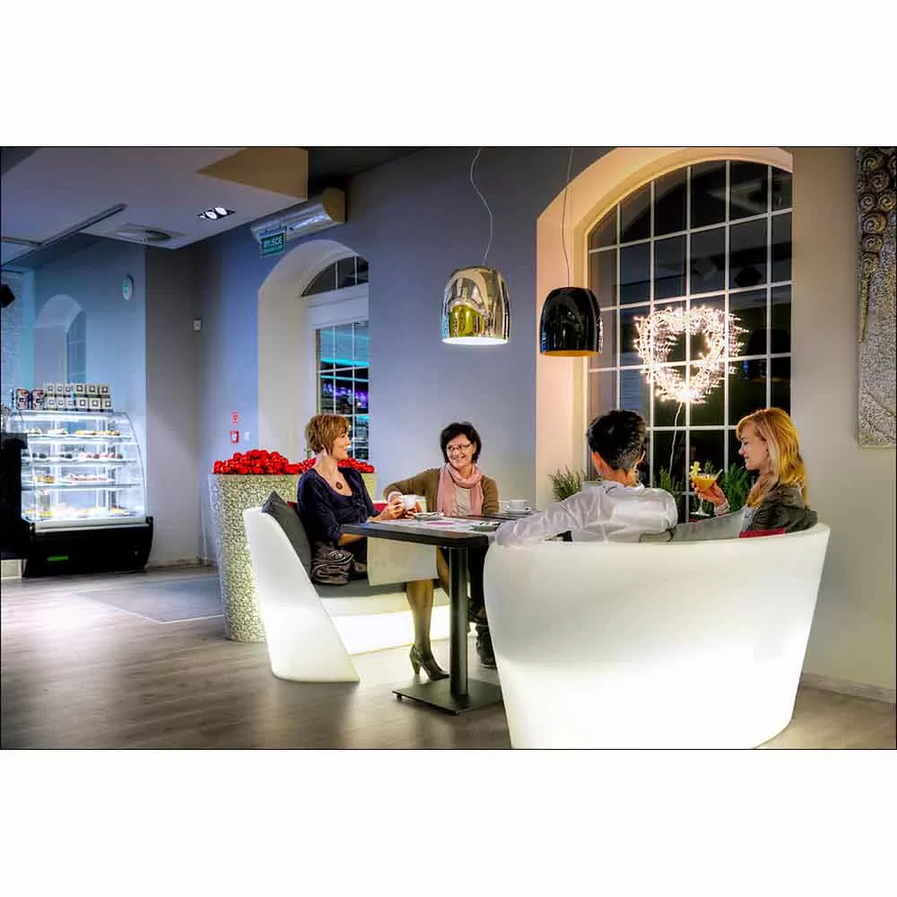 Slide Rap Design Indoor Polyethylene Sofa Made In Italy - Image 4