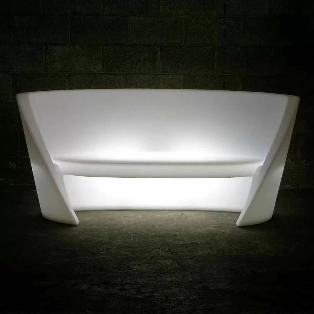Slide Rap Design Indoor Polyethylene Sofa Made In Italy - Image 5