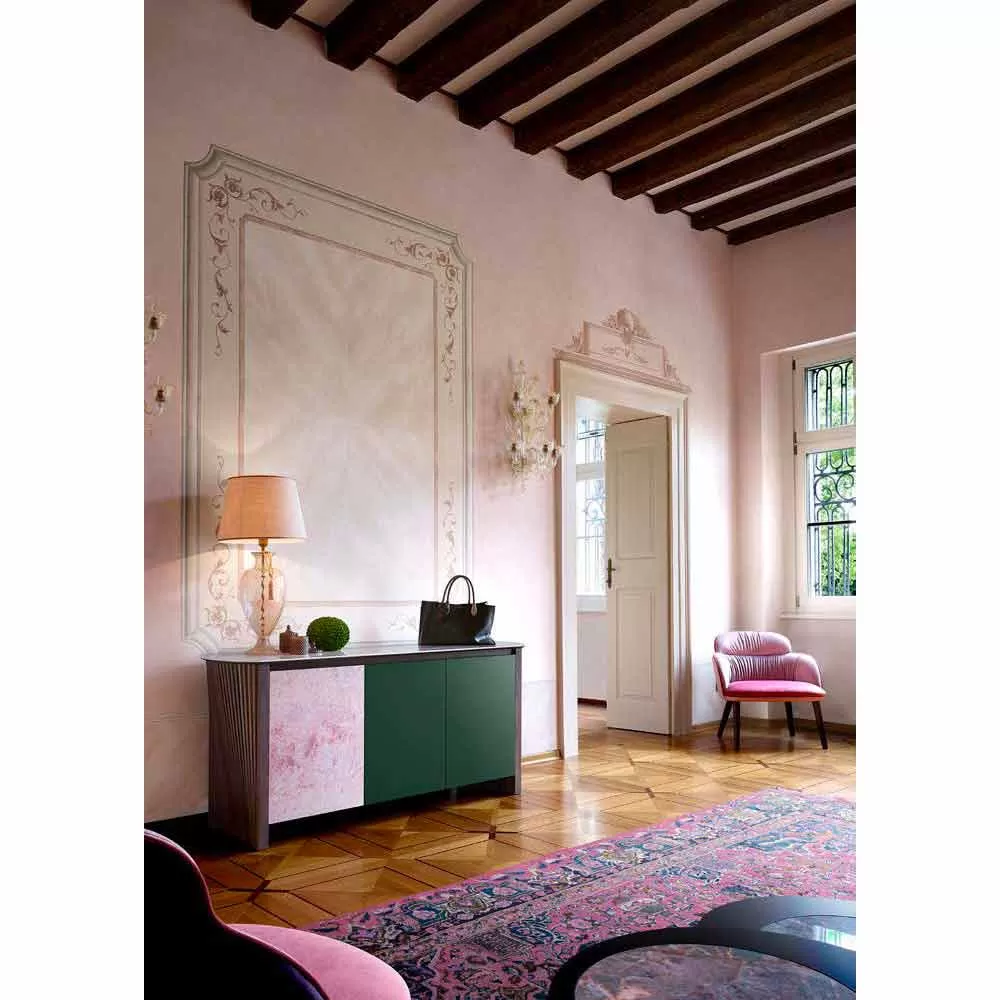 Luxury Sideboard In Gres With Structure In Wood And Mdf Made In Italy - Cunea - Image 4