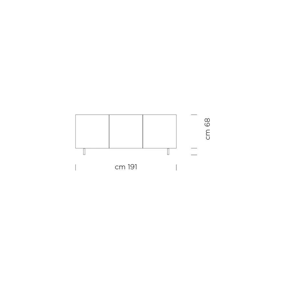 Sideboard In Lacquered Wood With 2 Or 3 Ceramic Doors Made In Italy - Fiorenza - Image 11