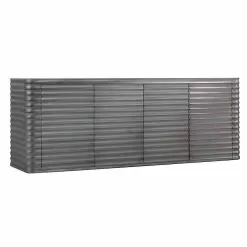 Cabinet Dana With 4 Doors In Molded Wood L230xW49 Cm, Modern Design