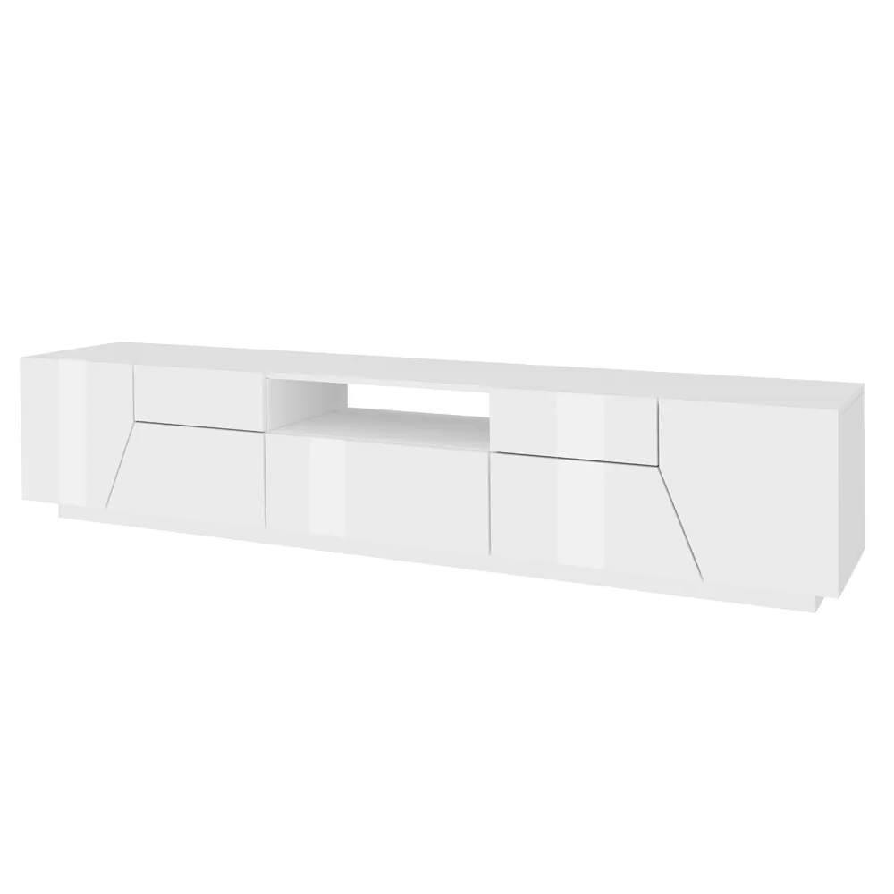 Melamine TV Cabinet With Drawer And External Compartment Made In Italy - Marciano - Image 6