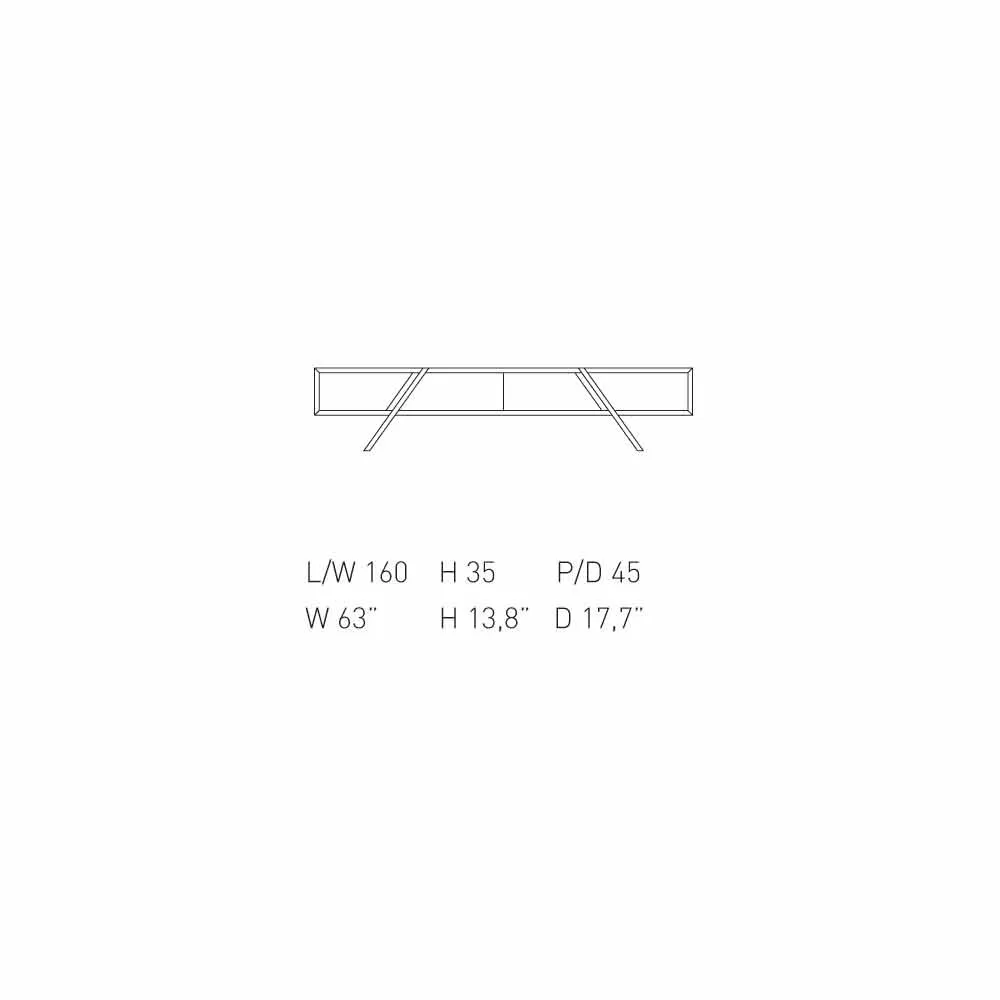 Living Room Modern Sideboard Ray By My Home, In Lacquered MDF - Image 7