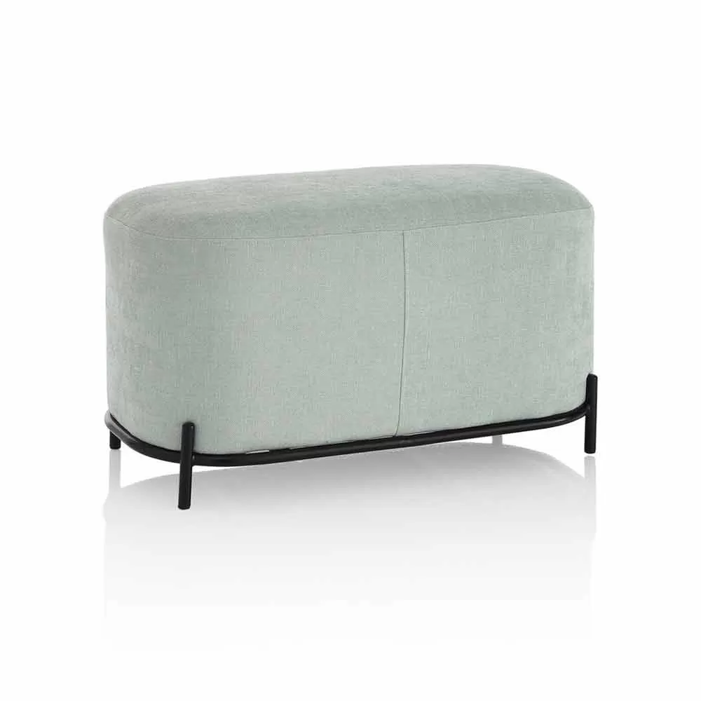 Bench For Living Room Or Bedroom In Modern Design Fabric - Ambrogia