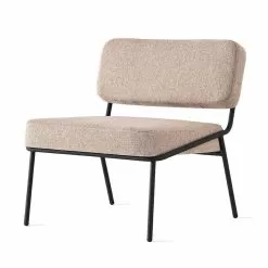 Design Armchair With Seat And Back In Fabric Made In Italy - Connubia Sixty