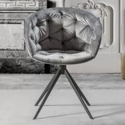 Modern Design Armchair, With Capitonnè - Enea