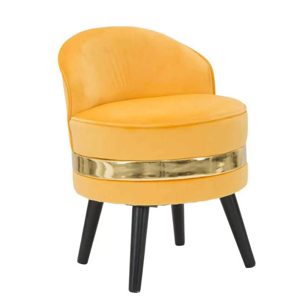 Mini Colored Armchair Of Modern Design In Wood And Fabric - Koah - Image 2