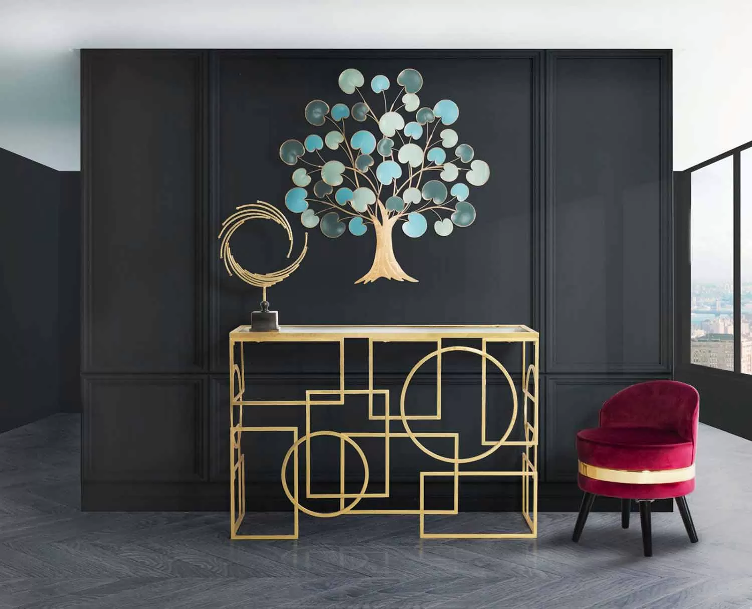 Mini Colored Armchair Of Modern Design In Wood And Fabric - Koah - Image 11