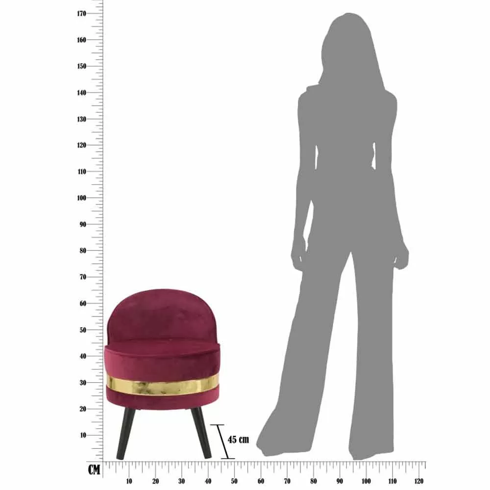 Mini Colored Armchair Of Modern Design In Wood And Fabric - Koah - Image 12