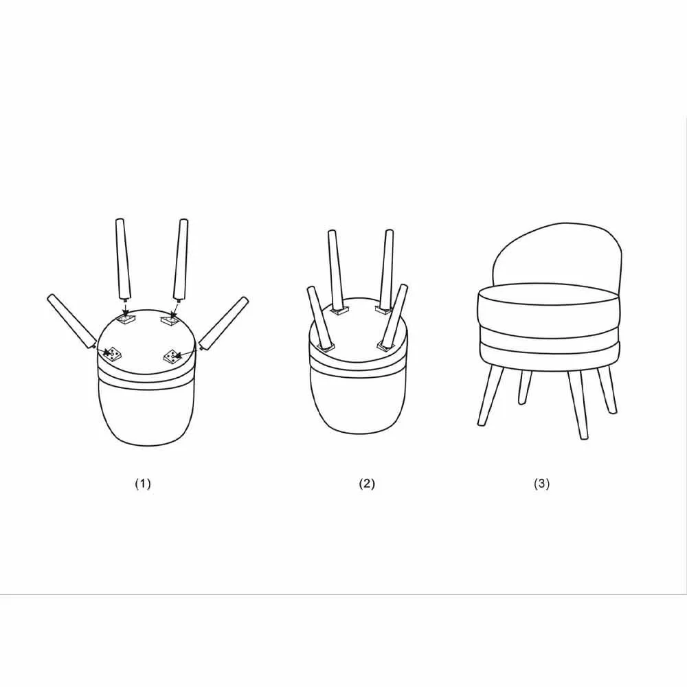 Mini Colored Armchair Of Modern Design In Wood And Fabric - Koah - Image 7