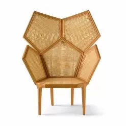 Classic Living Room Pentagonal Armchair Pole, L103xW72 Cm
