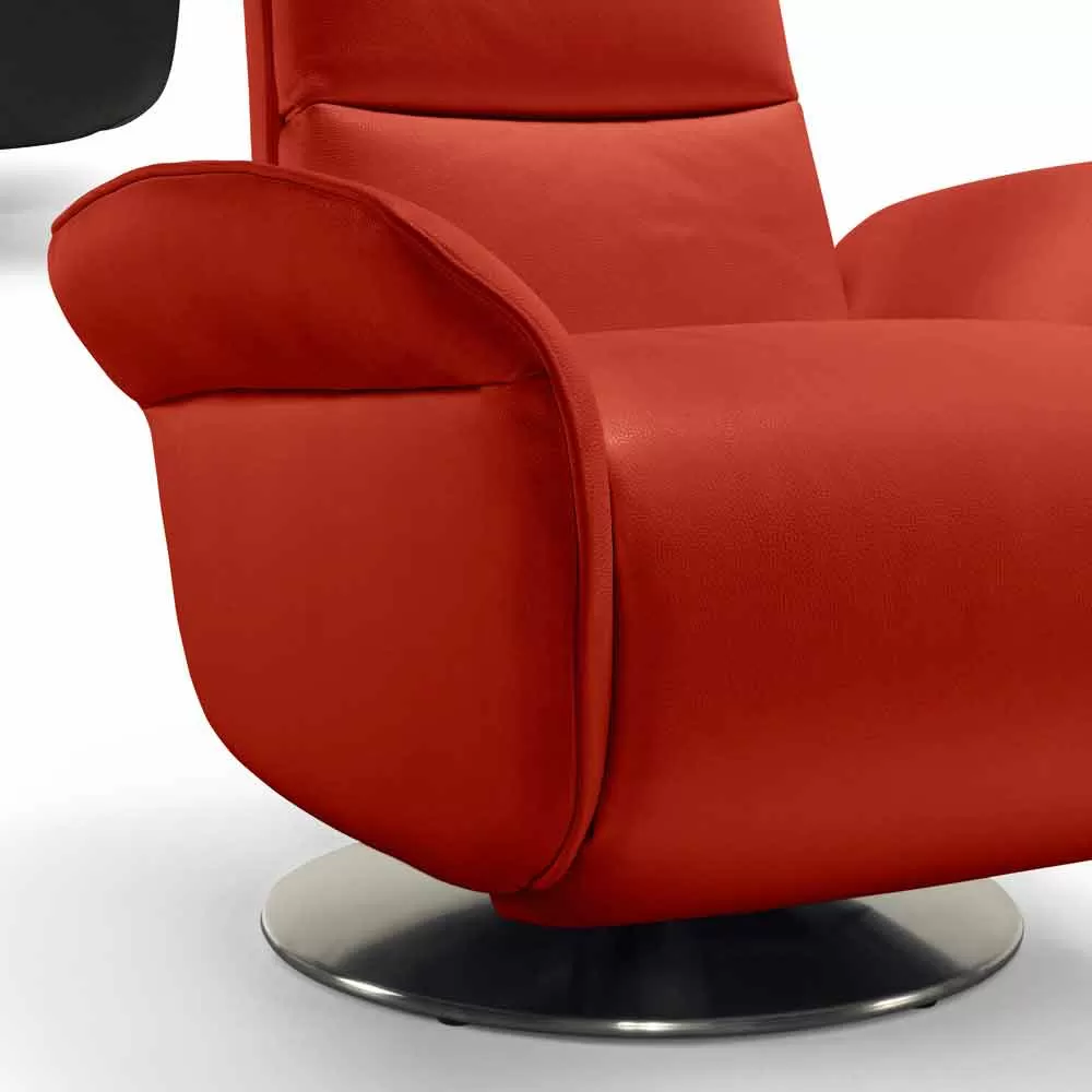 Swivel Armchair Bluma With Fabric/leather/faux Leather Upholstery - Image 3