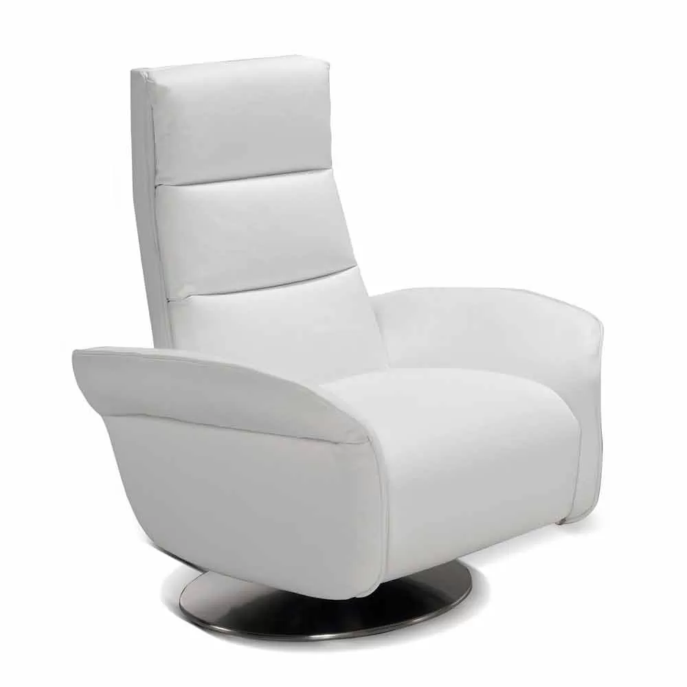 Swivel Armchair Bluma With Fabric/leather/faux Leather Upholstery