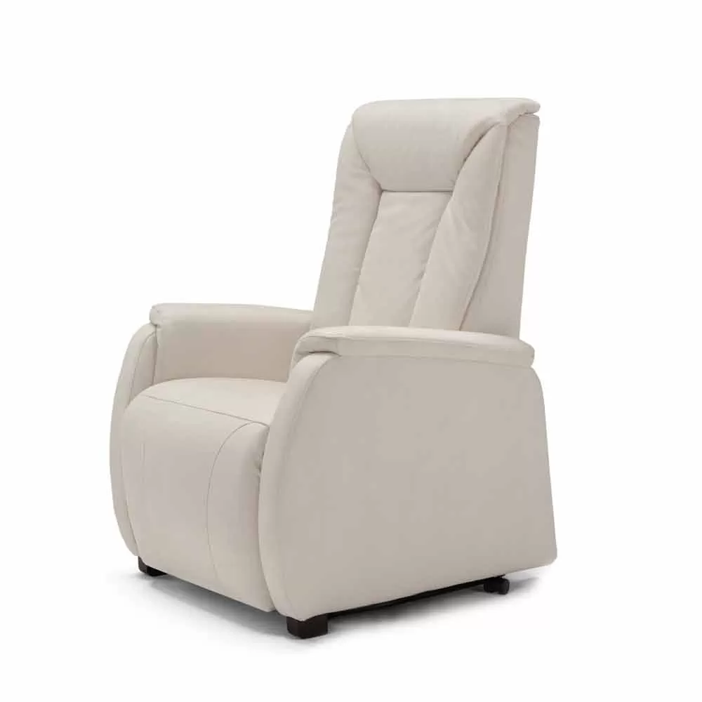 Dual Motor Recliner Armchair Rosa, Modern Design Made In Italy - Image 2