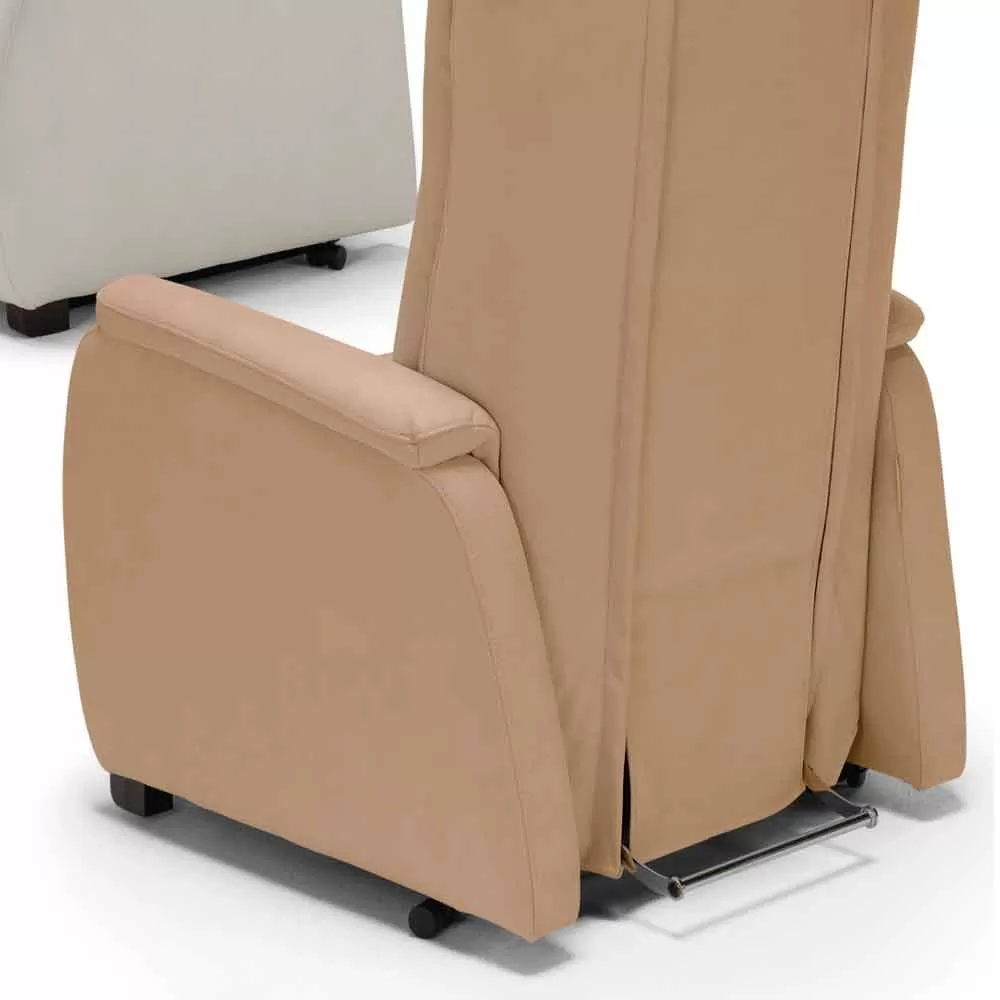 Dual Motor Recliner Armchair Rosa, Modern Design Made In Italy - Image 3