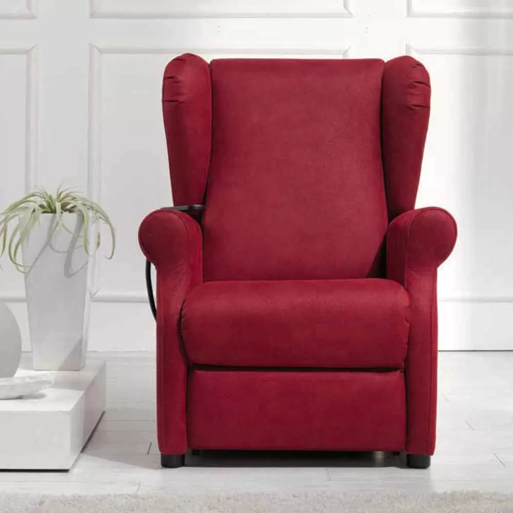 Dual Motor Riser Recliner Chair Via Verona, Entirely Made In Italy - Image 3
