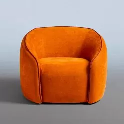 Relax Armchair Modern Design Made In Italy In Colored Fabric - Baloo