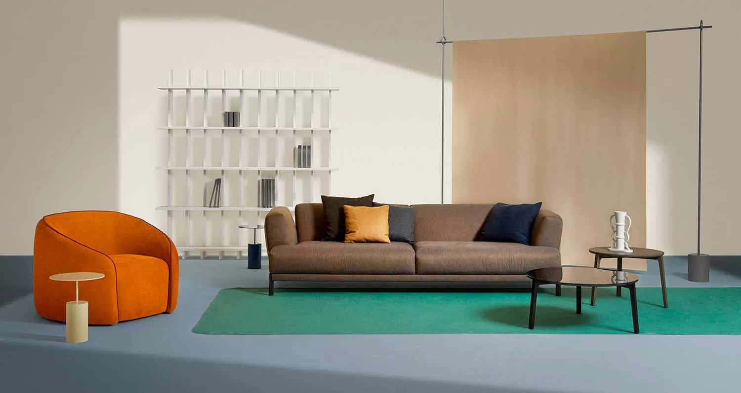 Relax Armchair Modern Design Made In Italy In Colored Fabric - Baloo - Image 6