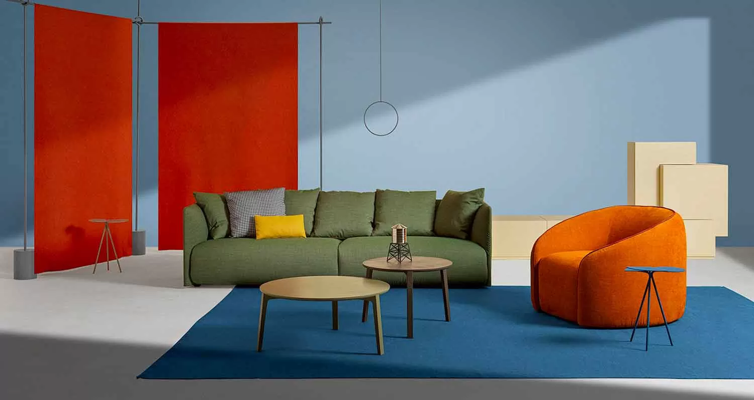 Relax Armchair Modern Design Made In Italy In Colored Fabric - Baloo - Image 7