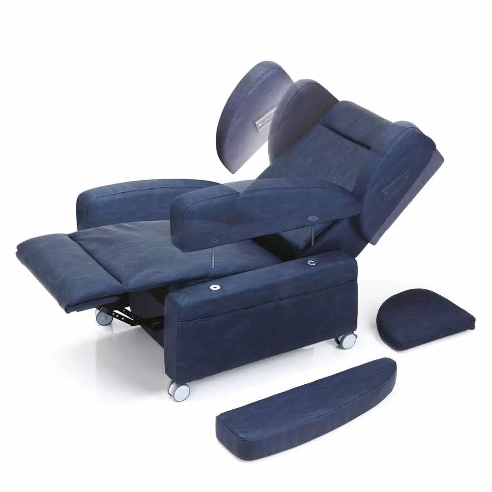 Orthopedic Relax Armchair 4 Motors Made In Italy Giglio,modern Design - Image 5