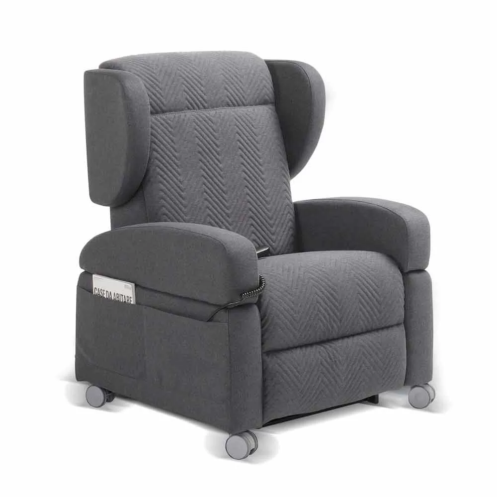Orthopedic Relax Armchair 4 Motors Made In Italy Giglio,modern Design