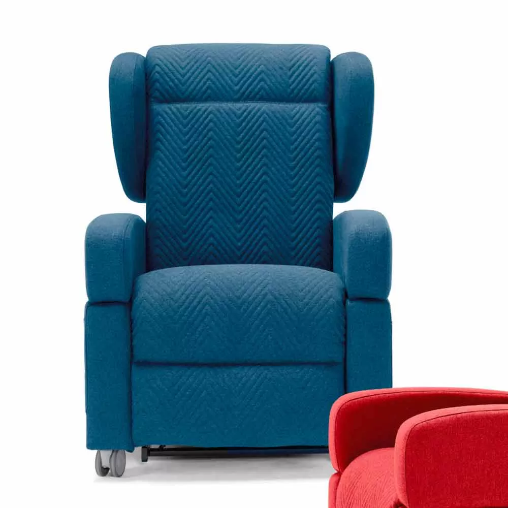 Orthopedic Relax Armchair 4 Motors Made In Italy Giglio,modern Design - Image 2