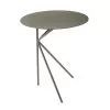 Round Metal Coffee Table, Design In Various Colors And 2 Sizes - Olesya