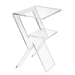 Sofa Table In Transparent Plexiglass Indoor Or Outdoor - Platano