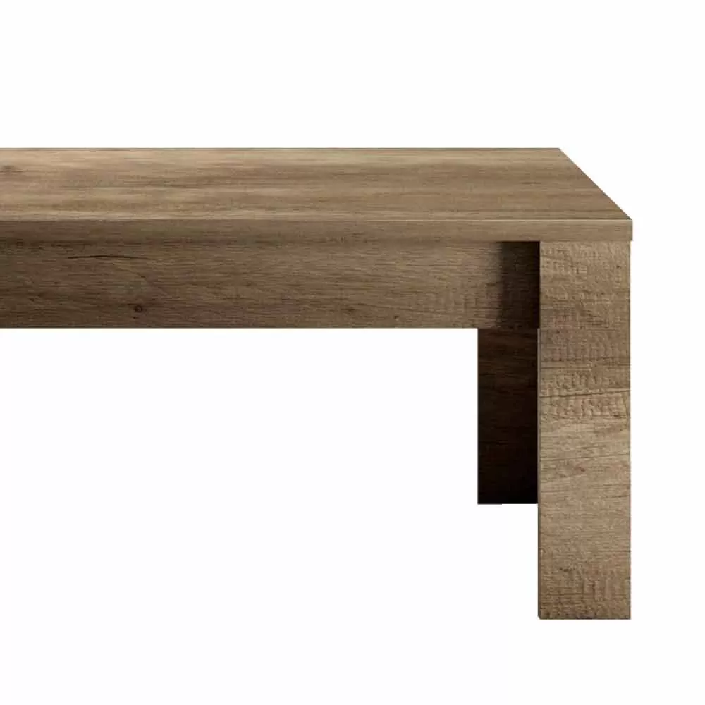 Design Coffee Table In Oak Or White Melamine Made In Italy - Terno - Image 4