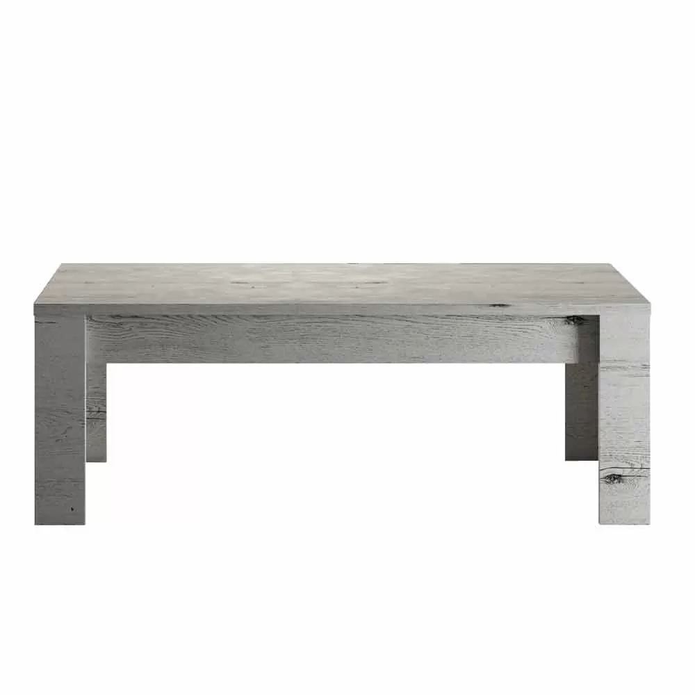 Design Coffee Table In Oak Or White Melamine Made In Italy - Terno - Image 2