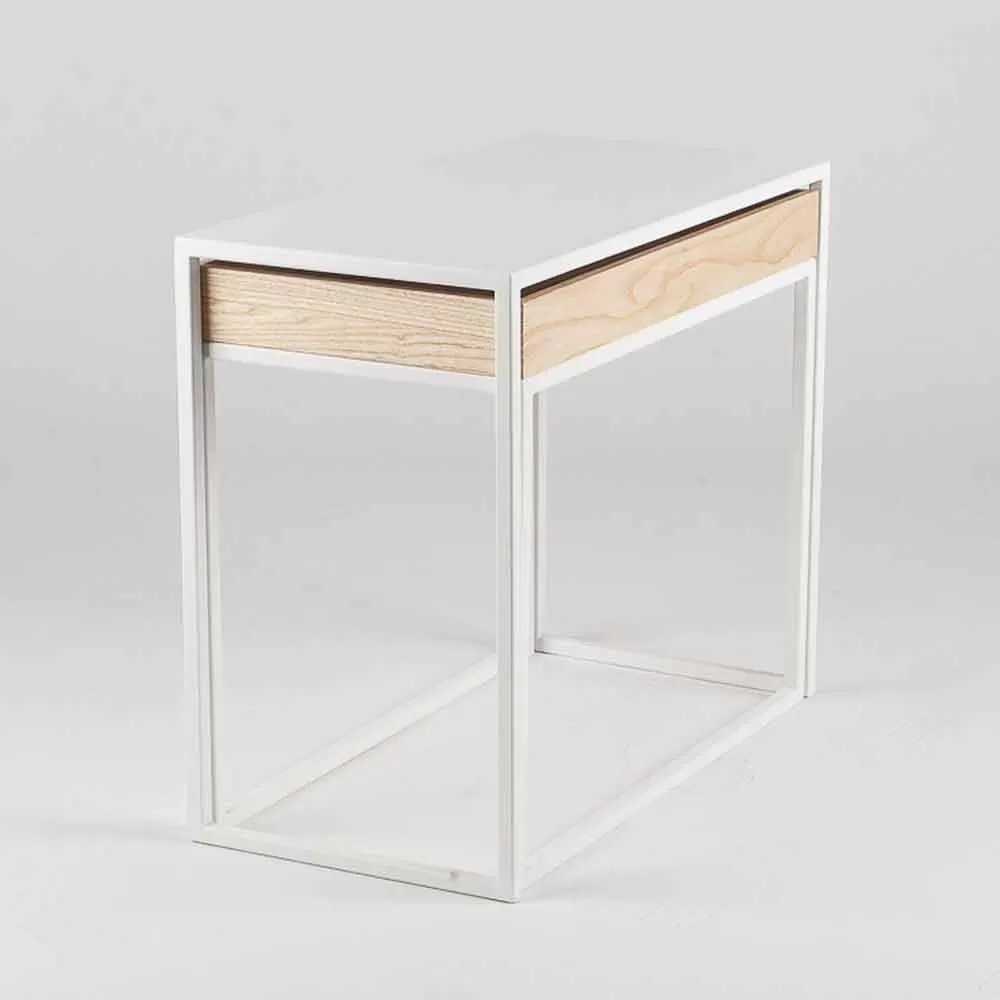 Steel Coffee Table With Ash Tray Made In Italy - Lace - Image 3