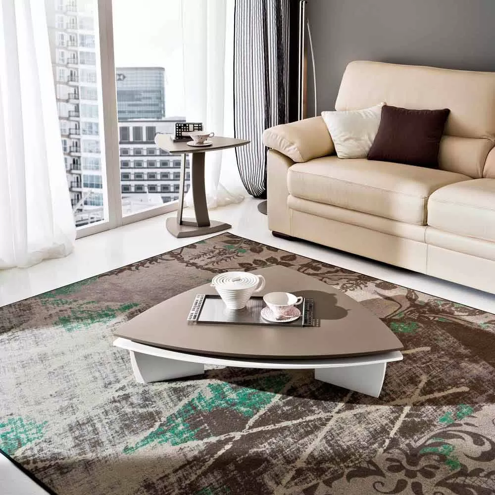 Coffee Table In Lacquered Mdf With Swivel Top Made In Italy - Lisa - Image 2