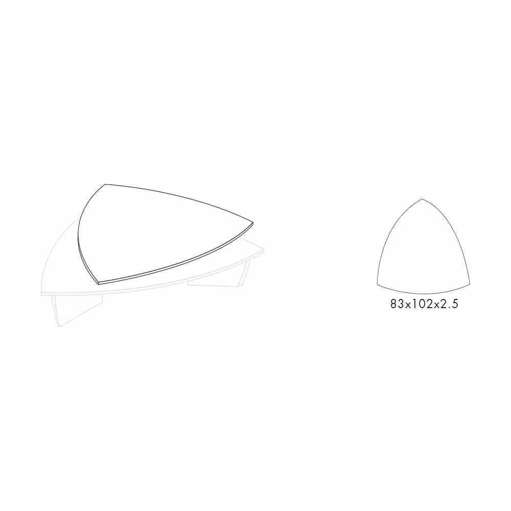 Coffee Table In Lacquered Mdf With Swivel Top Made In Italy - Lisa - Image 11