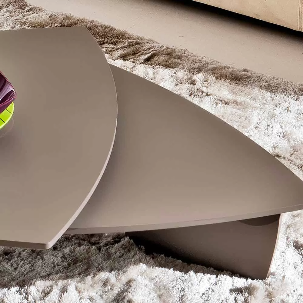 Coffee Table In Lacquered Mdf With Swivel Top Made In Italy - Lisa - Image 6