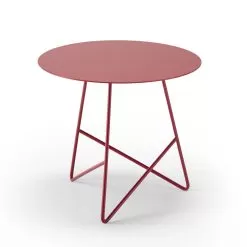 Coffee Table In Colored Metal And 3 Dimensions, Made In Italy - Magali