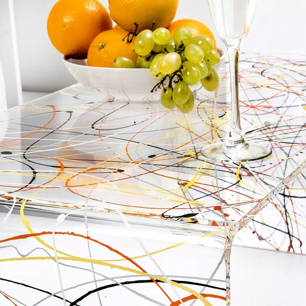 Transparent Plexiglass Coffee Table Made In Italy - Vichy - Image 3