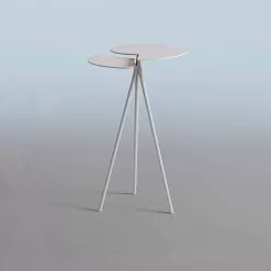 Modern Design Coffee Table In Colored Sheet - Ladybug