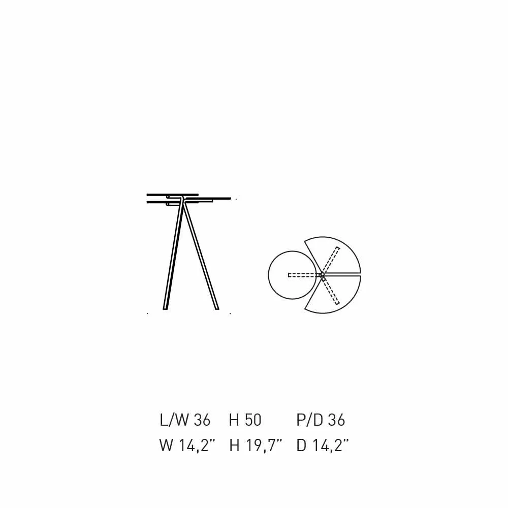 Modern Design Coffee Table In Colored Sheet - Ladybug - Image 10