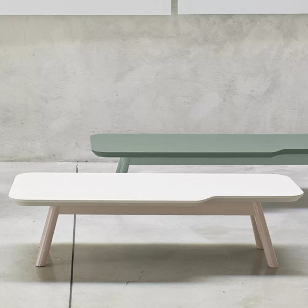 Precious Coffee Table In Solid Ash Wood Made In Italy - Ulm