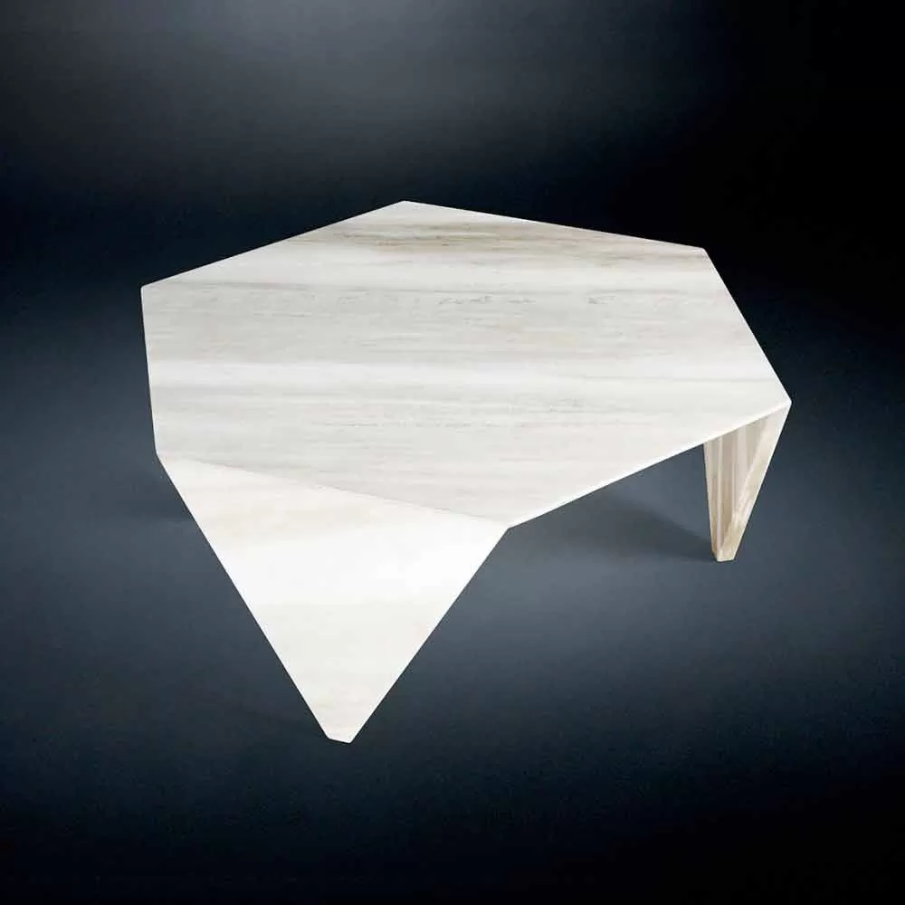 Marble Coffee Table Ruche, Modern Design - Image 2
