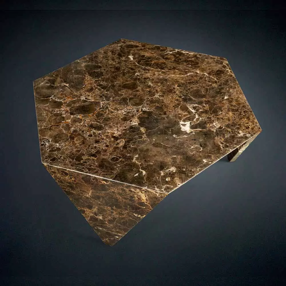 Marble Coffee Table Ruche, Modern Design - Image 4